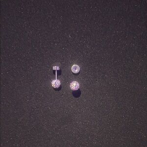 Sparkling Stud Earrings